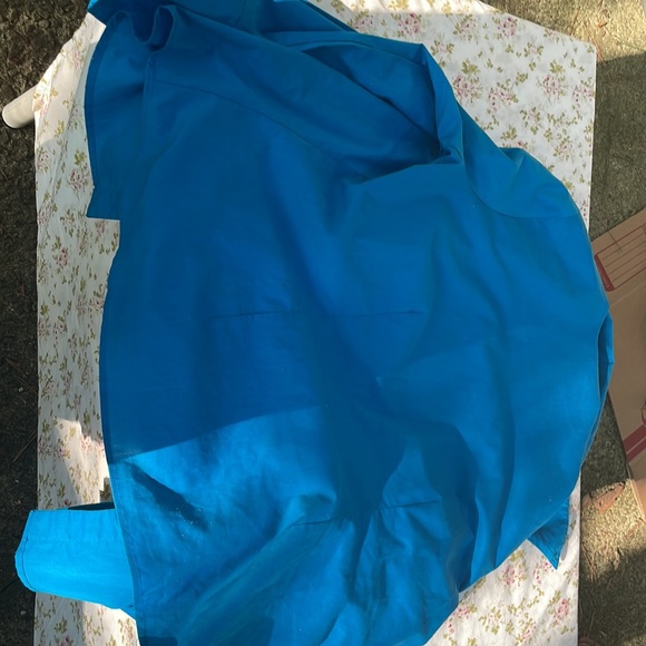 Turquoise button down - Picture 3 of 3